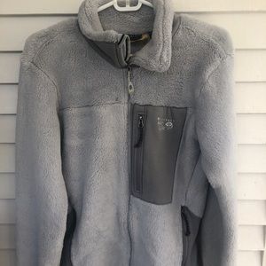 Mountain hard wear fleece zip up jacket